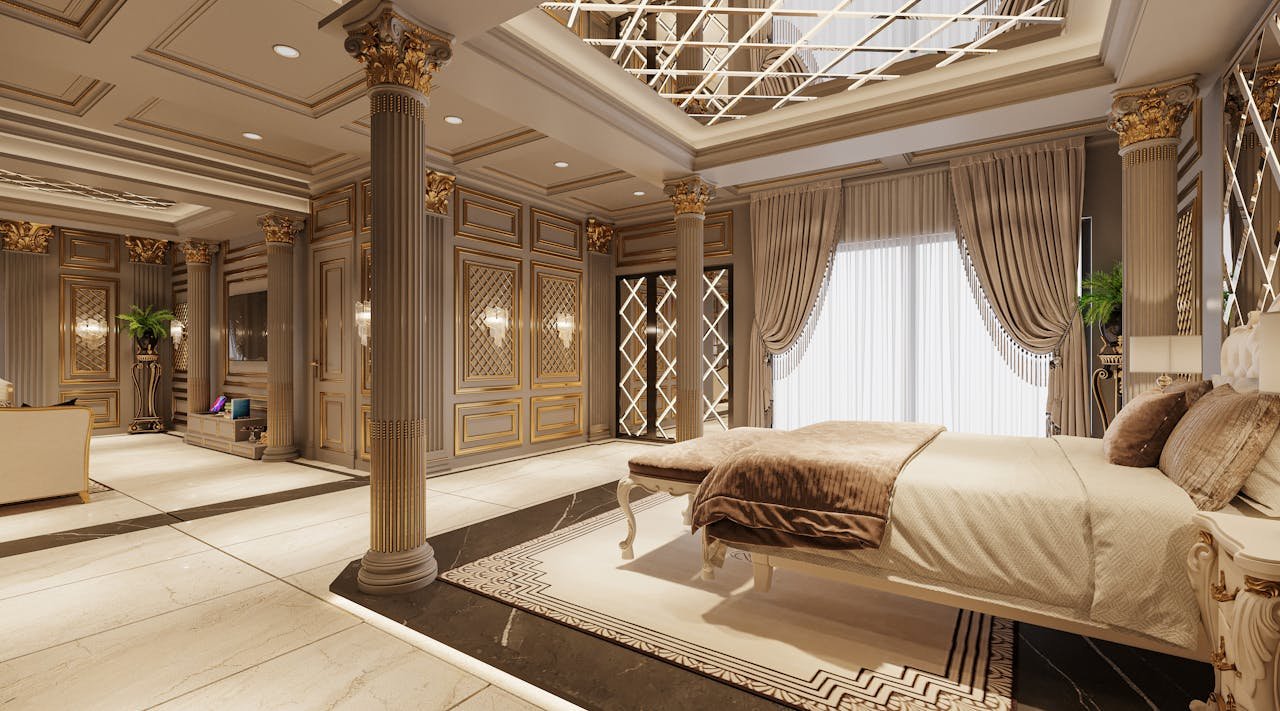 luxurious-classic-bedroom-interior-with-grand-columns-35203561